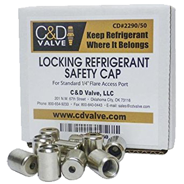 C&D Valve 410A Refrigerant Supco 1/4